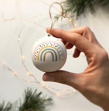 Load image into Gallery viewer, Ceramic Rainbow Bauble
