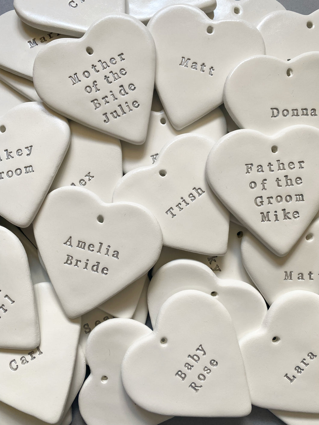 Personalised Love Heart Decoration