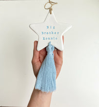 Load image into Gallery viewer, Large Tassel Star Kids Wall Hanging
