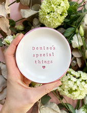 Load image into Gallery viewer, Personalised name Trinket Dish
